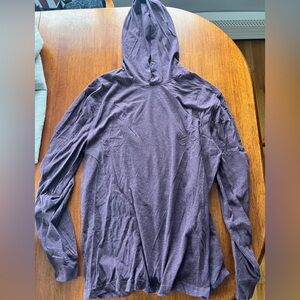 J. Crew Washed Plum Hoodie